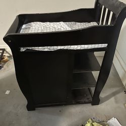 baby crib, baby toys, baby clothes, microwave, cooler