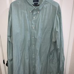 Croft & Borrow Men 3XLT Button Up Shirt