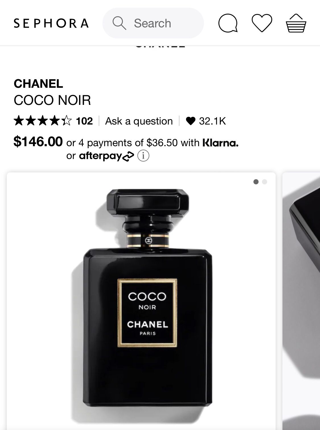 Coco Chanel noir 