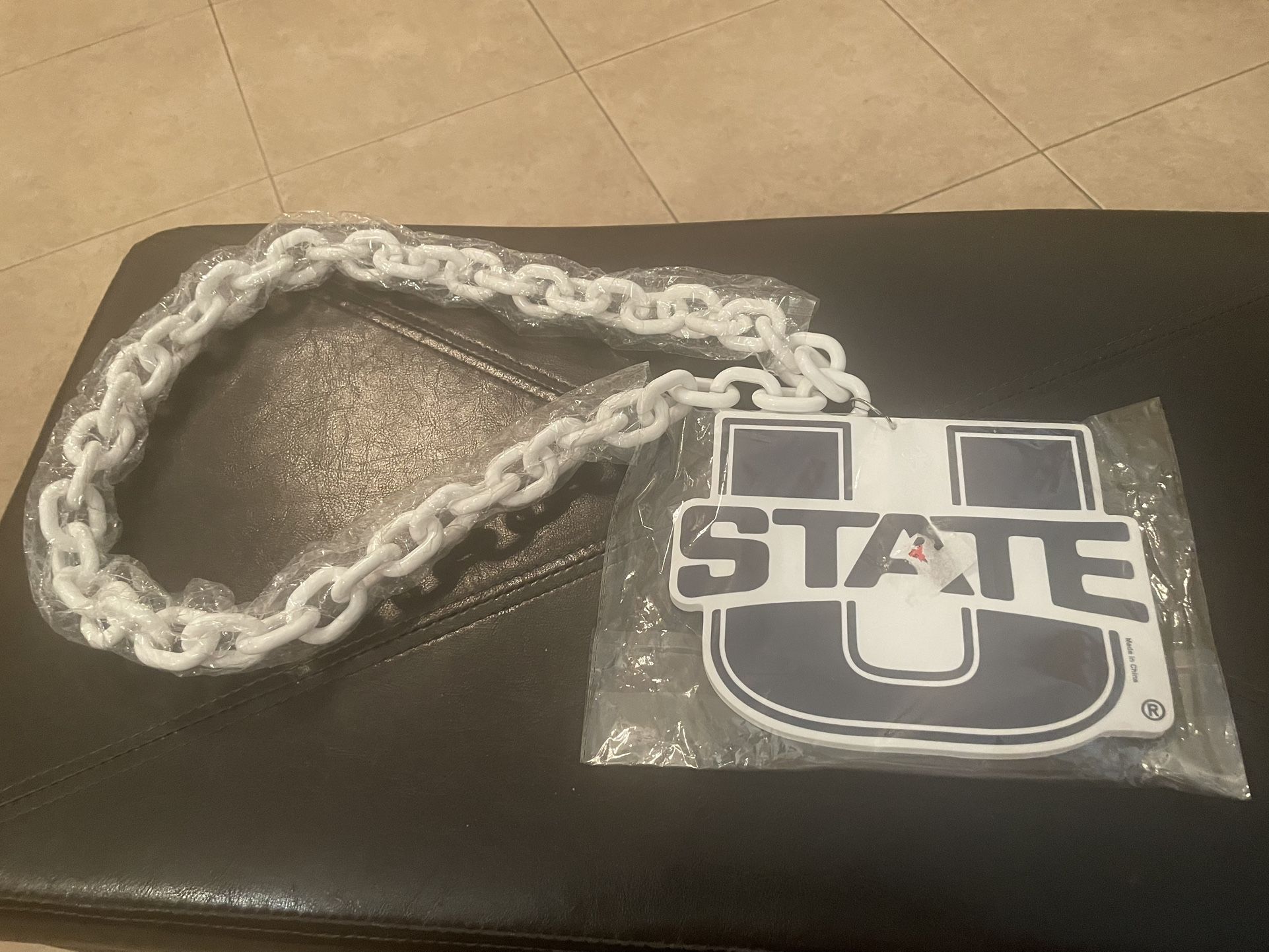 Utah State Aggies Fan Chain Necklace