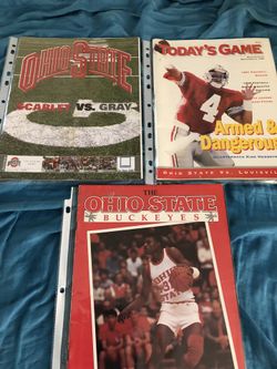 Old OSU sports programs