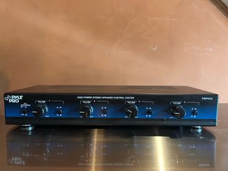 High end (wired) Speaker Control Center