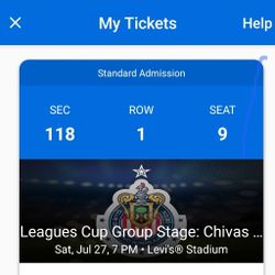 Chivas Vs Earthquakes Levi's Stadium 