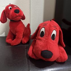 Clifford’s vintage plush only $25 for both as new 