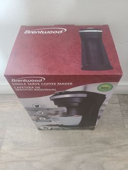 Brand new brentwood coffee maker!