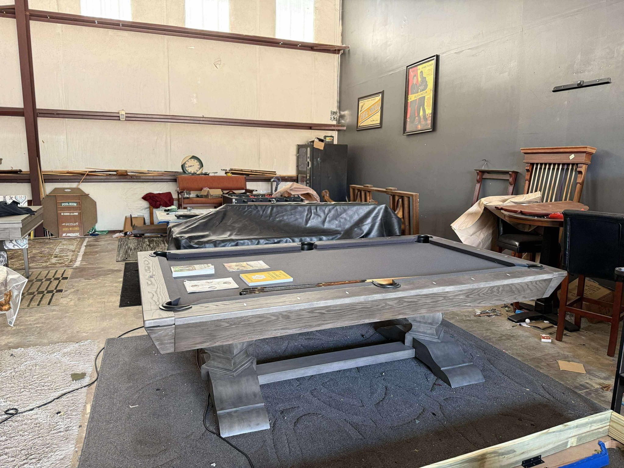 8ft Slate Pool Table (installation Included)