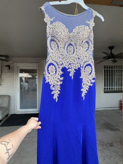 Royal Blue Dress