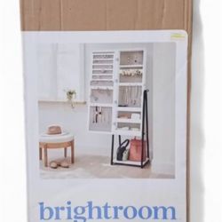 Brightroom jewelry cabinet with mirror