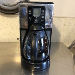 Mr. Coffee 12-Cup Programmable Coffeemaker, 1, Black,Gray,Stainless Steel