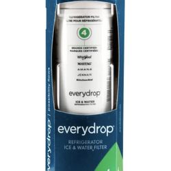 NEW AND UNUSED! everydrop by Whirlpool Ice and Water Refrigerator Filter 4, EDR4RXD1, Single-Pack