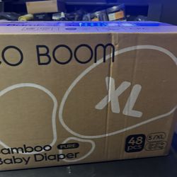 new eco boom bamboo diapers 48pc XL