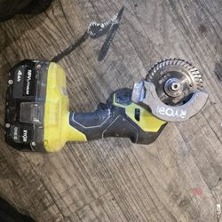 Ryobi ONE+ HP 18V Brushless COMES WITH BATTERY Compact Cut-Off Tool + 4Ah Battery - Excellent! $50