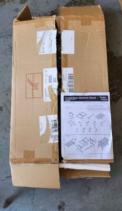 Printer Stand with Supply Drawers, Rolling Cart NEW