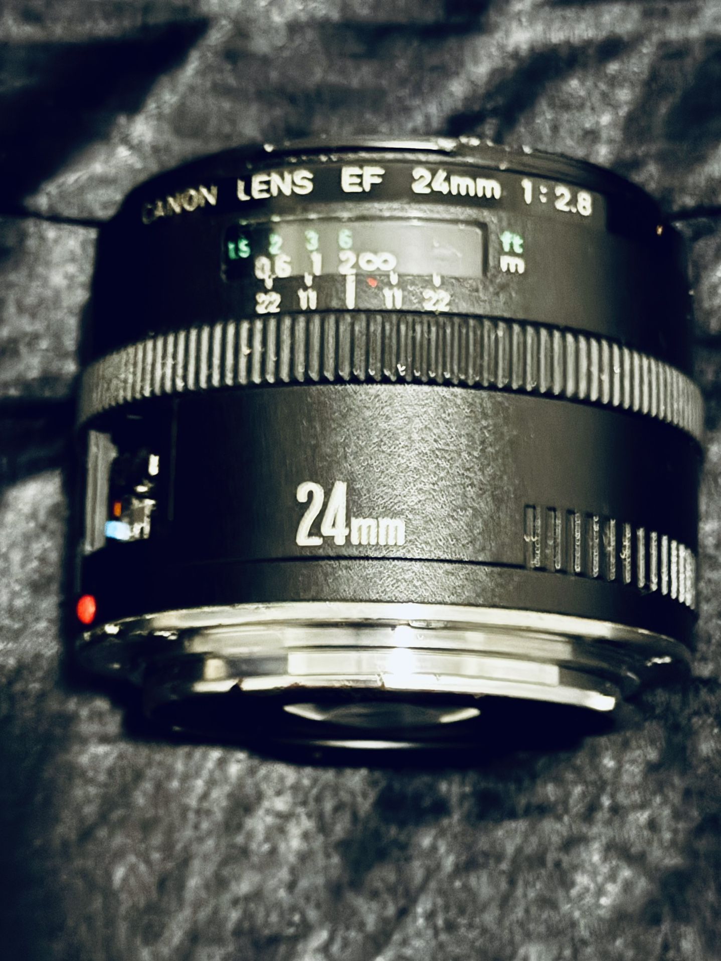 $99 CASH TODAY – Canon EF 24mm f/2.8 – Works Perfect, Local Tampa Pickup