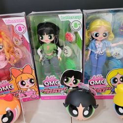 LOL Surprise OMG The Powerpuff Girls Blossom, Bubbles, Buttercup Dolls~2025 New
