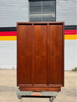 Walnut Gentleman’s Chest by John Keal for Brown-Saltman