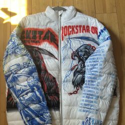 Rockstar Original Spring 2021 Tour Full Zip Puffer Jacket Coat