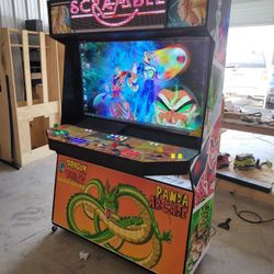 50" Pine Wood Arcade Cabinet!  16000 games!  