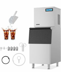Commercial Stainless Steel Ice Maker Machine