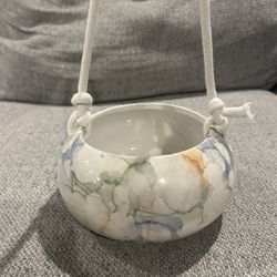 Hanging Ceramic Planter