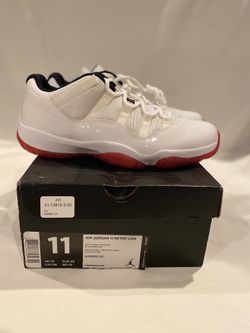 Air Jordan 11 Retro Low White Red 2012