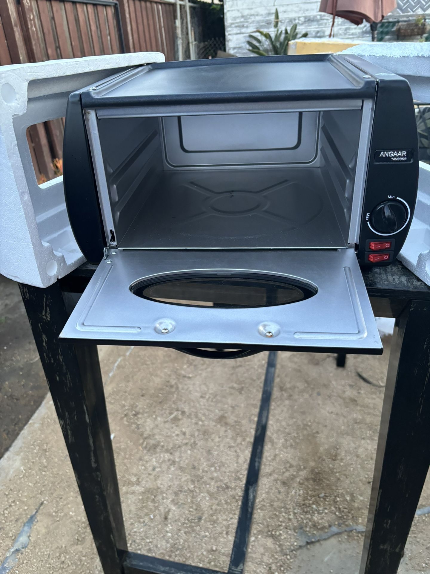 Mini Tandoor Oven Lahmacun Manakish Pizza Chapati Roti Naan Bread Maker Gril