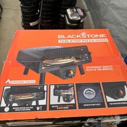 Blackstone Outdoor Tabletop Propane Pizza Oven with 13'" Rotating Pizza Stone