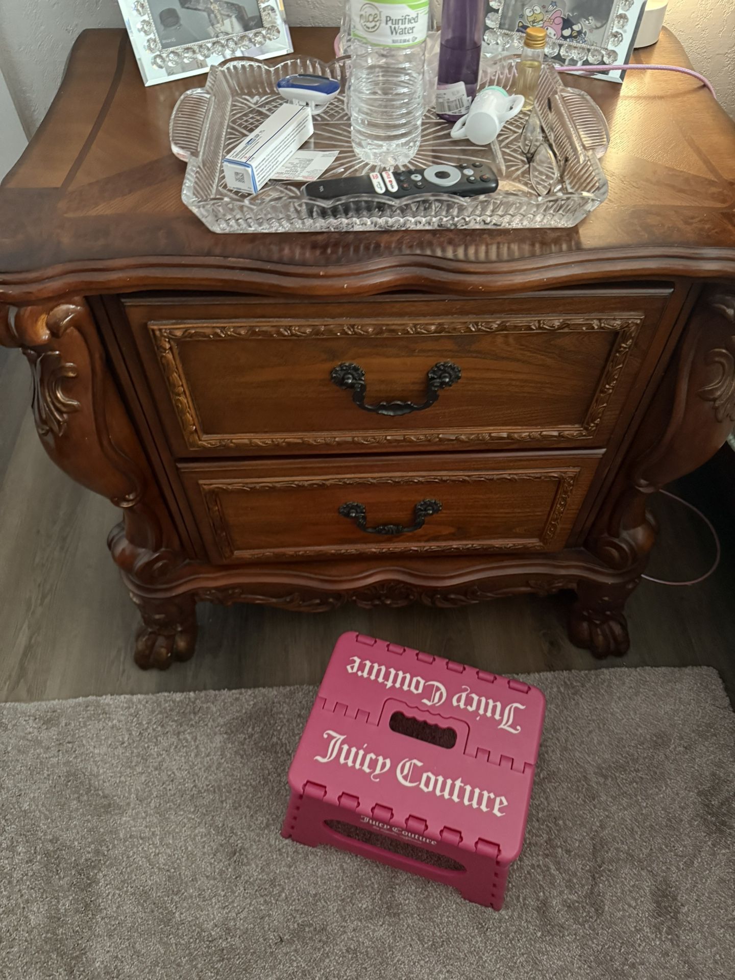 Carved Bedroom  Very Heavy