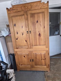 Rustic tv cabinet