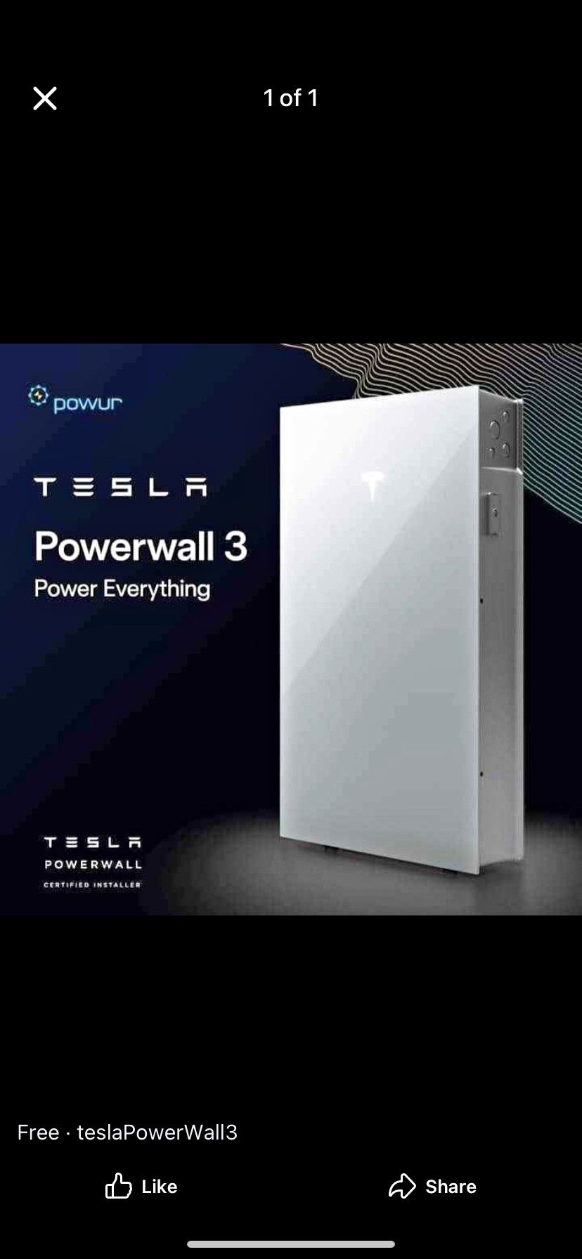Tesla Power wall 3