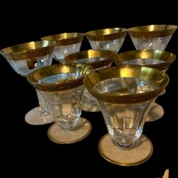 Vintage wine glasses
