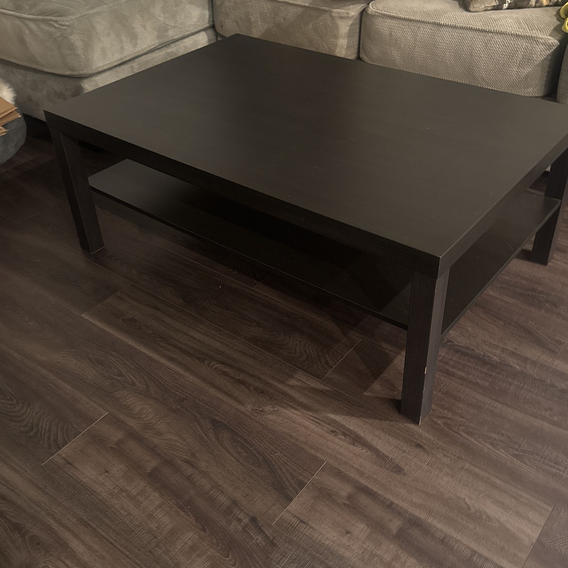 Black Coffee Table