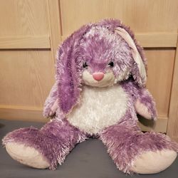 Large Stuffed Purple Bunny (3 Feet Long)