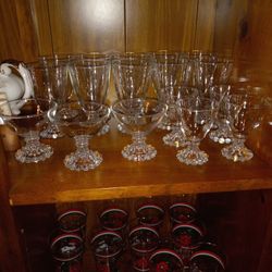 Vintage Candlewick Glasses 