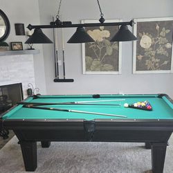 OLHAUSEN 7 FT POOL TABLE
