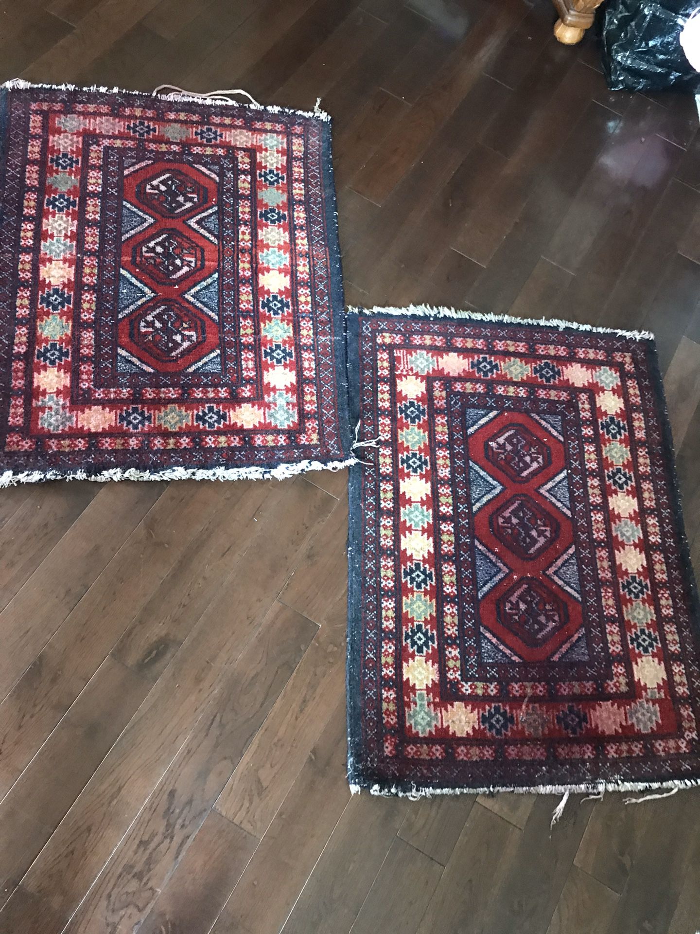 Vintage hand made persian rug set