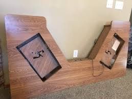 Vintage V-Shaped Sewing Table