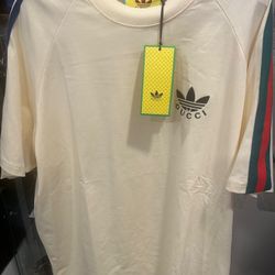 Gucci X Adidas T-shirt, Large, NWT
