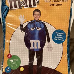 M & M’s “Blue” (Teen Size 13-16) Character Costume
