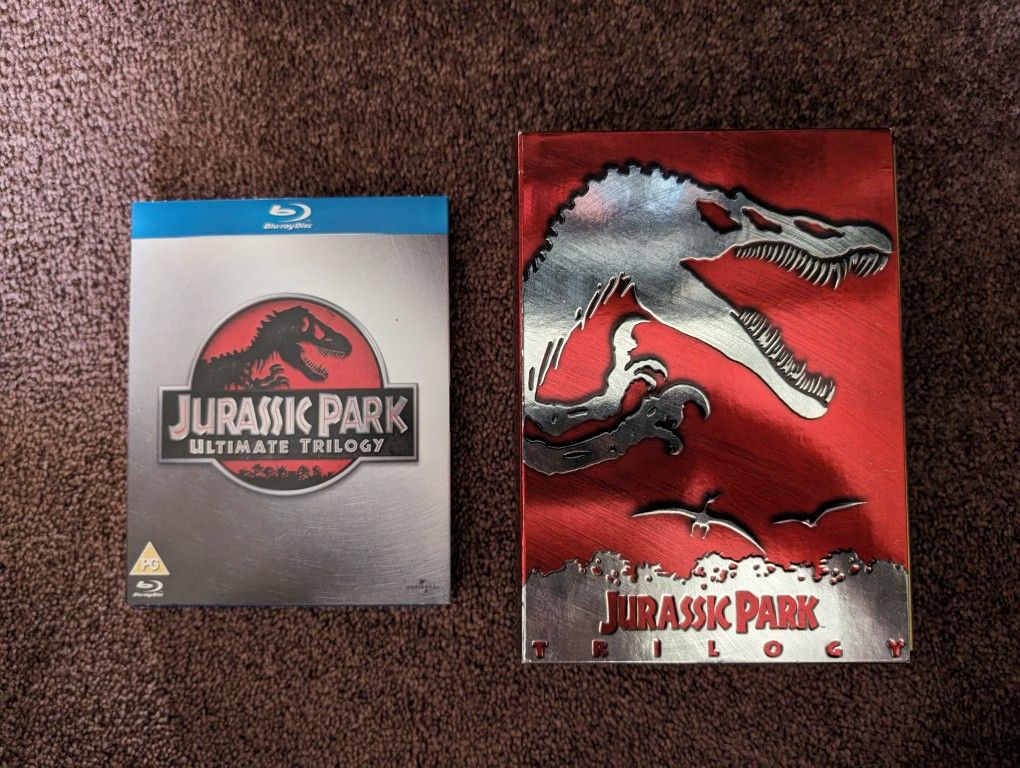 Jurassic Park DVD Blu-ray Set
