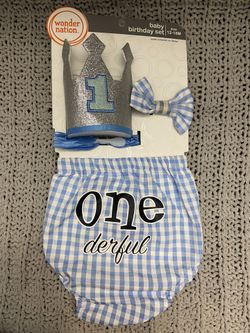 Brand New Baby Birthday Set