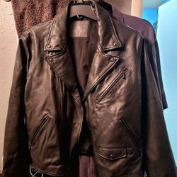 Levis Leather Moto Men's Jacket XL