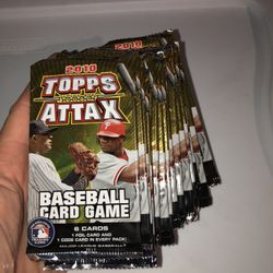 15 Packages Of Sealed 2010 Baseball Cards 