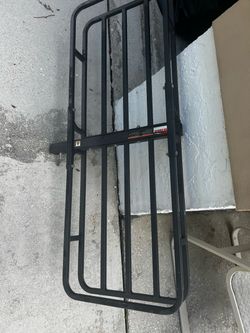 Trailer hitch cargo carrier Trailer hitch cargo carrier