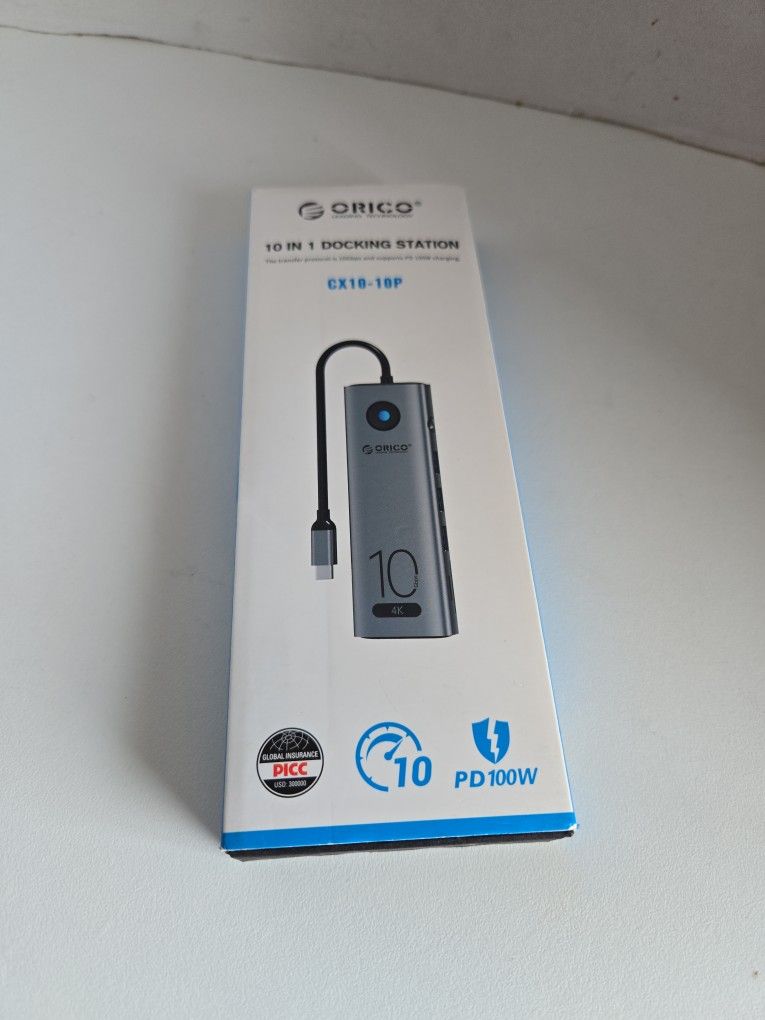 ORICO 10 In 1 Docking Station HDMI 3 USB 3.00