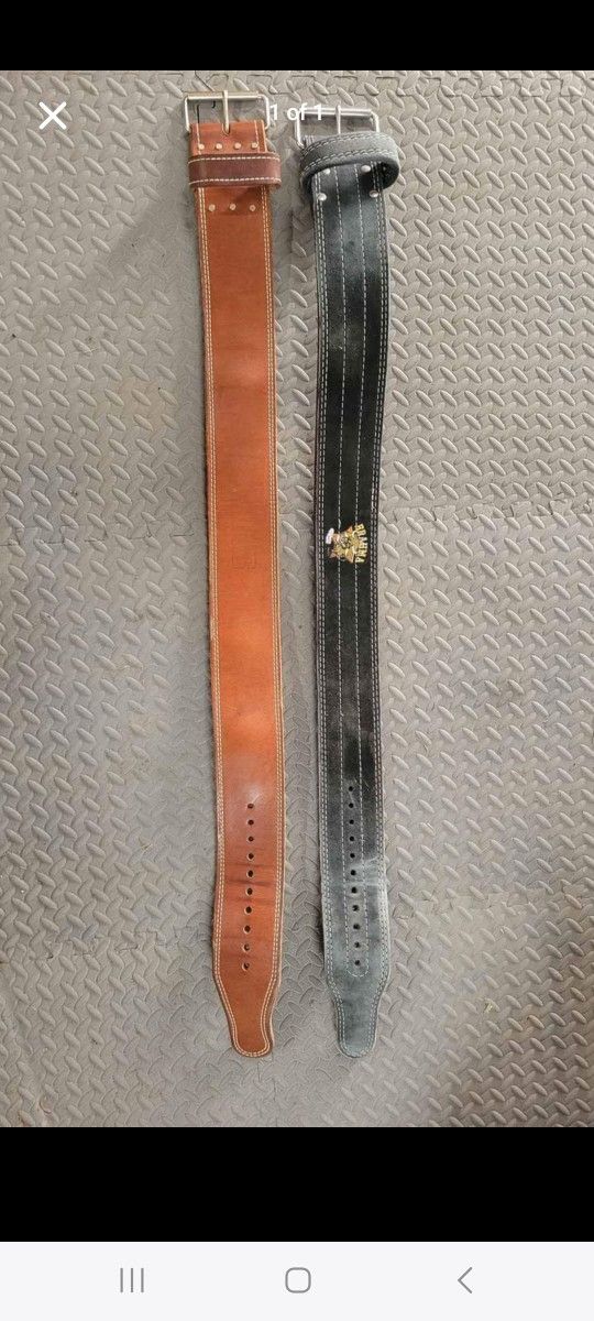 Weight Lifting Belts