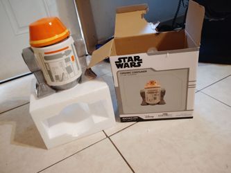 R2D2 Star Wars ceramic jar