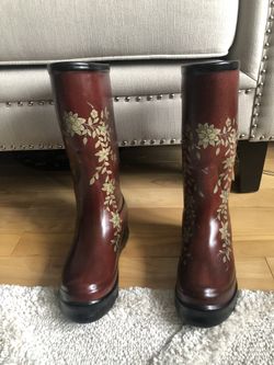 Decorative Ceramic Tall Boots