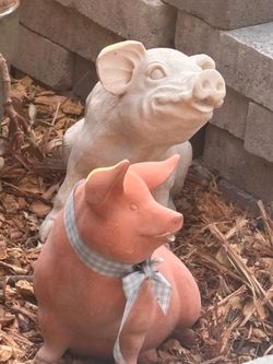 Garden pigs $15 each