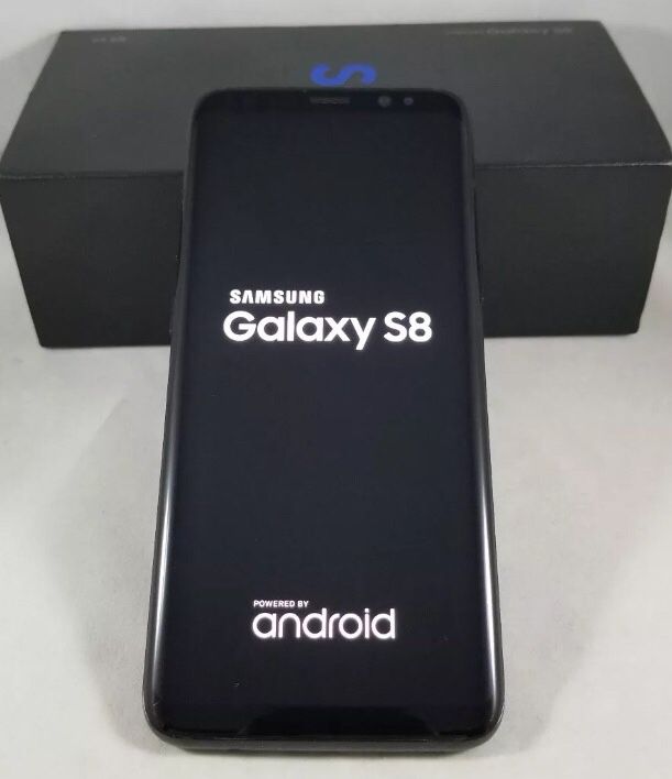 Samsung Galaxy S8 - Factory Unlocked - Comes w/ Box + Accessories & 1 Month Warranty